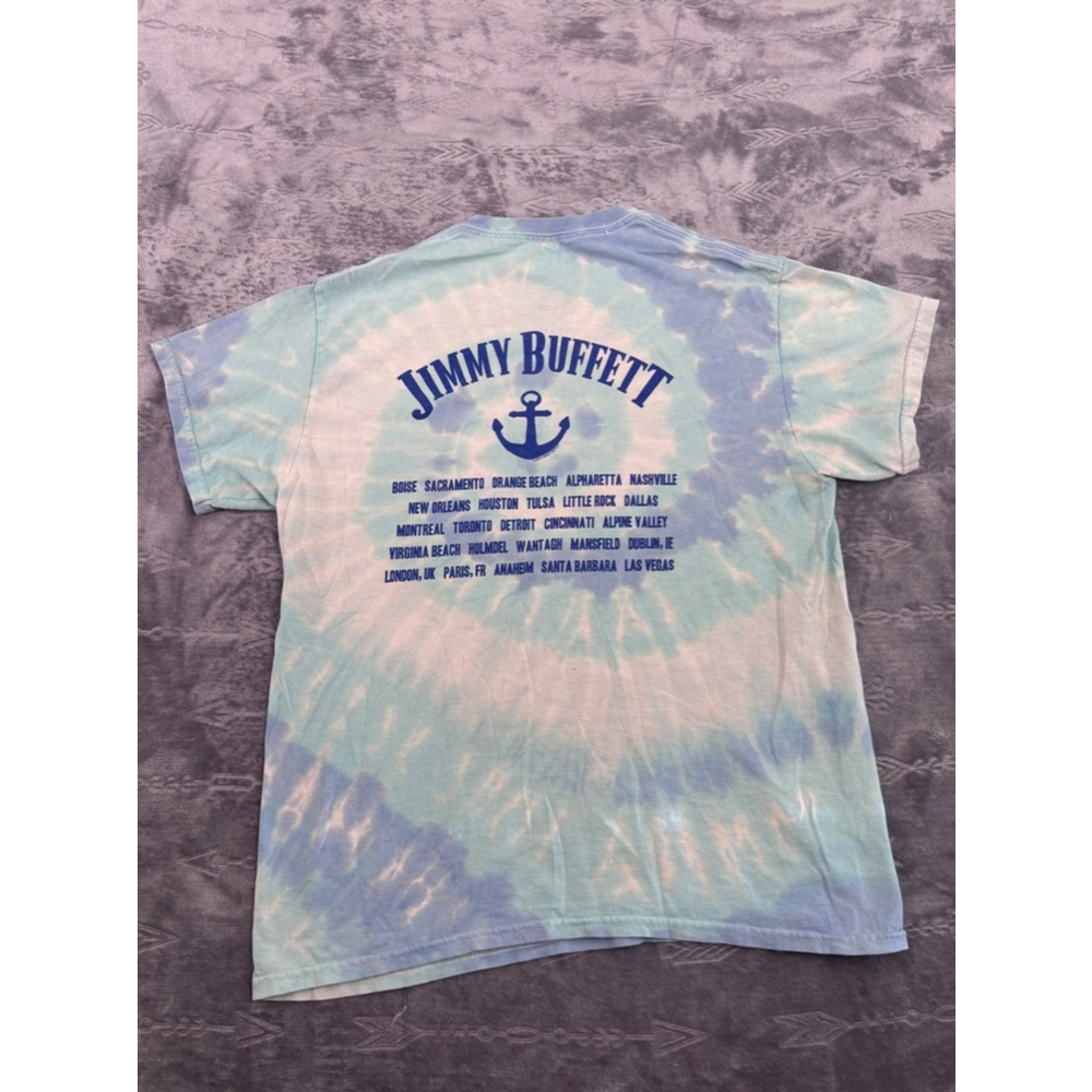 Men's Jimmy Buffett Son of a Son of a Sailor T-Shirt, M, Blue - Picture 12 of 14